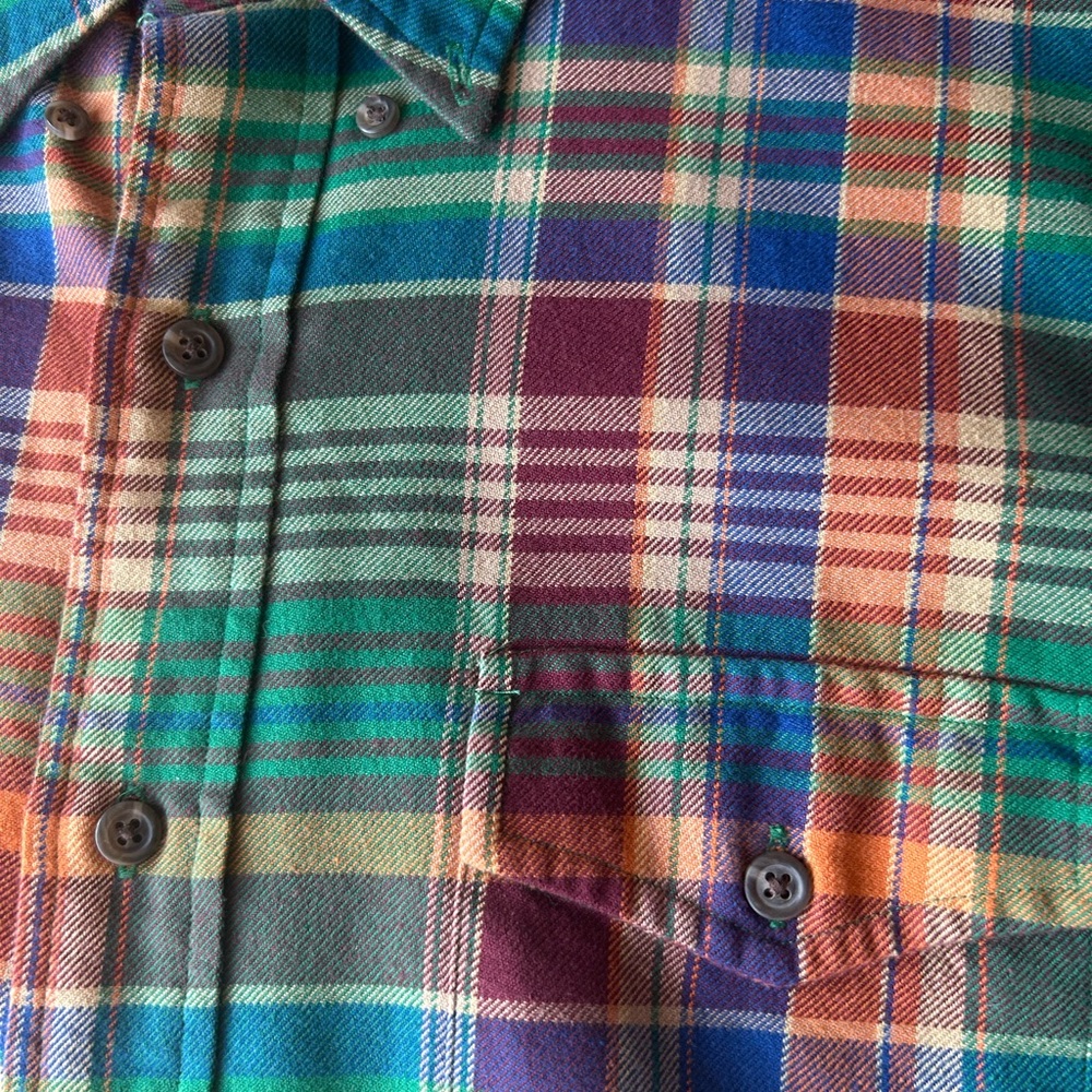 Vintage Ralph Lauren Multicolor Plaid Men's Shirt large - Picture 6 of 12